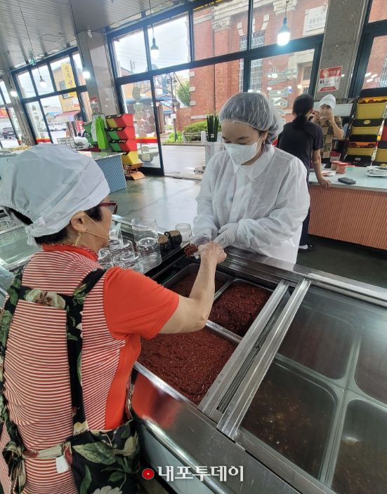 젓갈 수거 검사