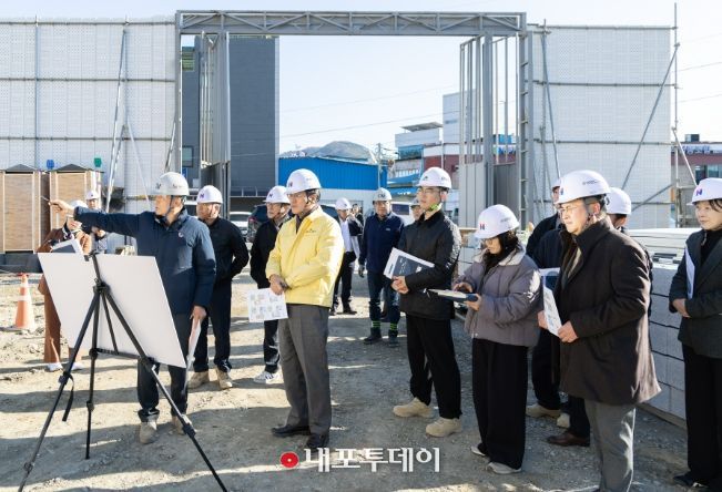 김돈곤 청양군수, 하반기 핵심 사업 현장 점검