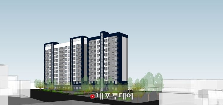 신혼·청년 공공임대주택 신축건물 배치도